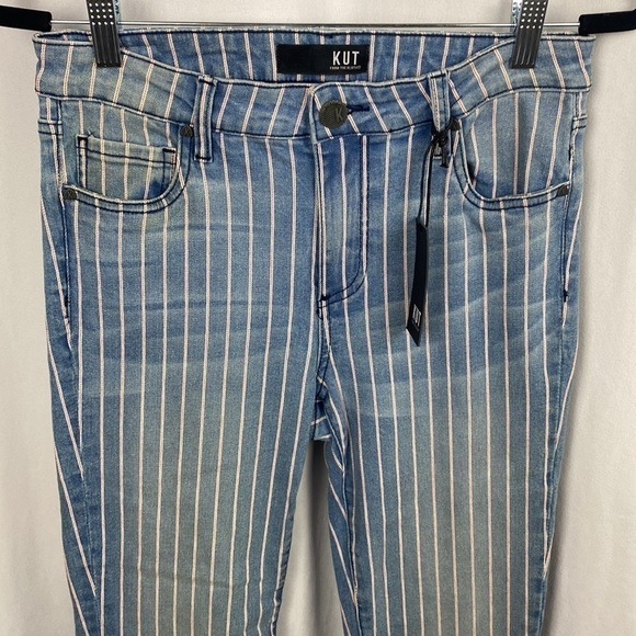 Kut from the Kloth Connie High Rise Slim Fit Ankle Skinny Denim - Size 2 - Picture 4 of 15